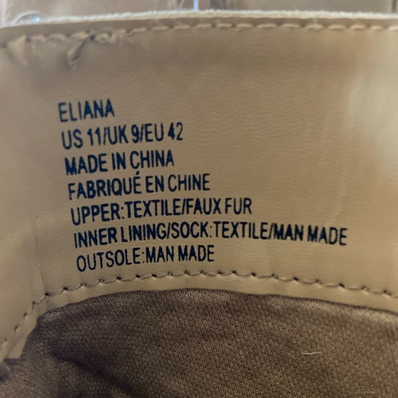 Tan fuzzy lace-up heeled boots - Picture 5 of 7